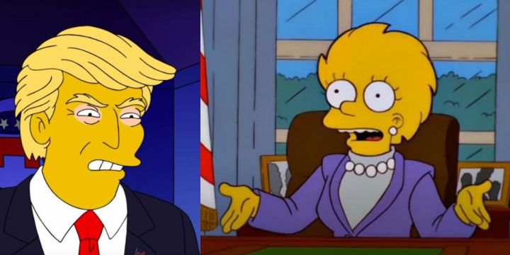 Los Simpson predijeron que Trump se convertiría en presidente
