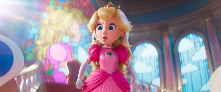 Princesa Peach no filme Super Mario Bros.