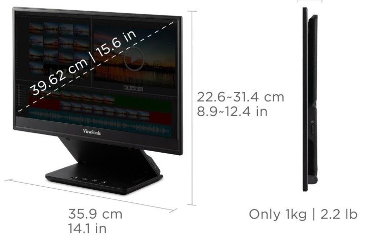 Il monitor OLED ViewSonic ColorPro VP16 si rivolge ai creativi