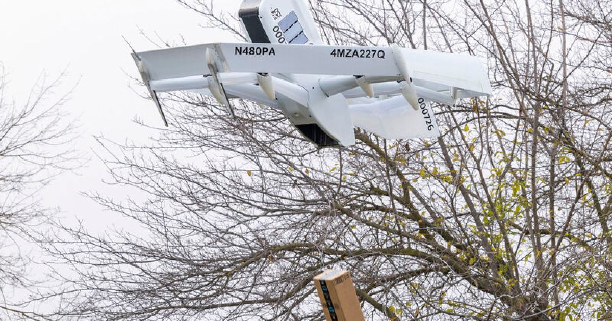 Amazon starts drone delivery trials in California and Texas