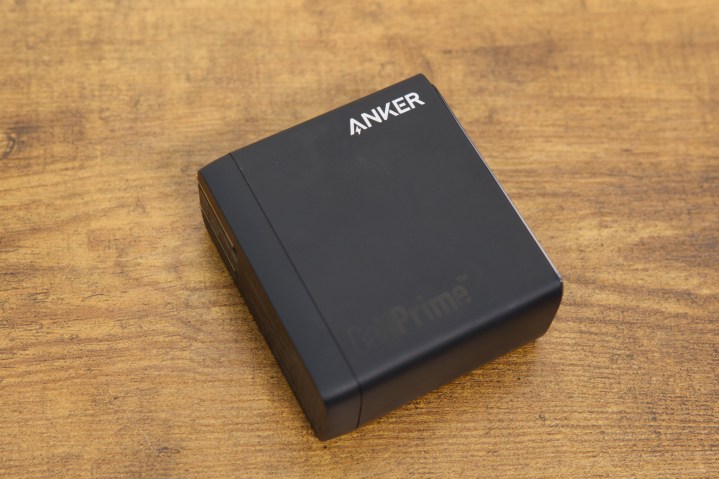 Anker 747 charger on the table.