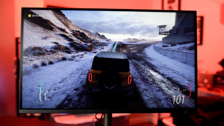 Forza Horizon 5 on the Cooler Master GP27Q monitor.