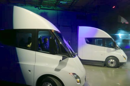 Elon Musk delivers first Tesla all-electric Semi truck