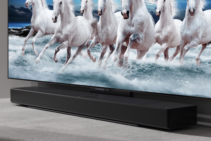 LG's 2023 SC9 Dolby Atmos soundbar.