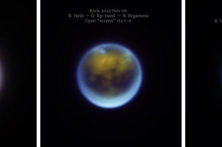 James Webb and Keck Observatory see clouds on Saturn’s moon Titan