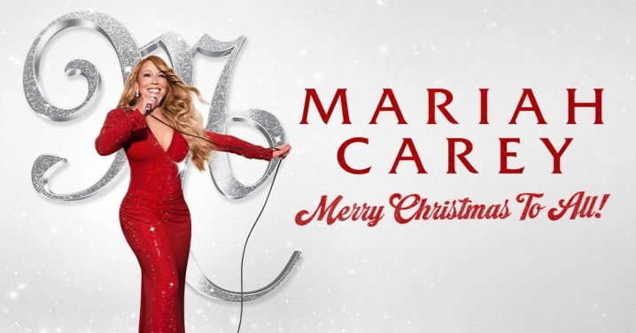 Mariah Carey sings in Merry Christmas to All!