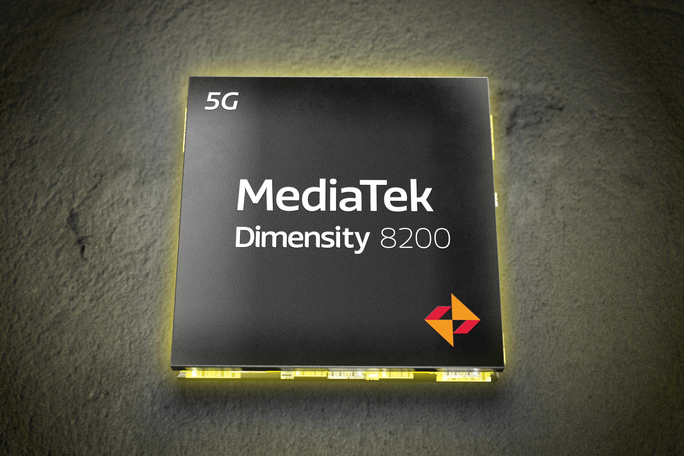 Official render of the MediaTek 8200 SoC.
