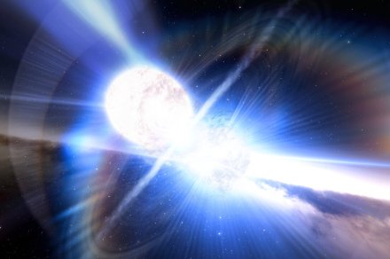 Colliding neutron stars create ‘paradigm-shifting’ colossal flash