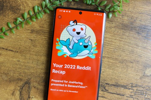 Reddit Recap on an Android phone.