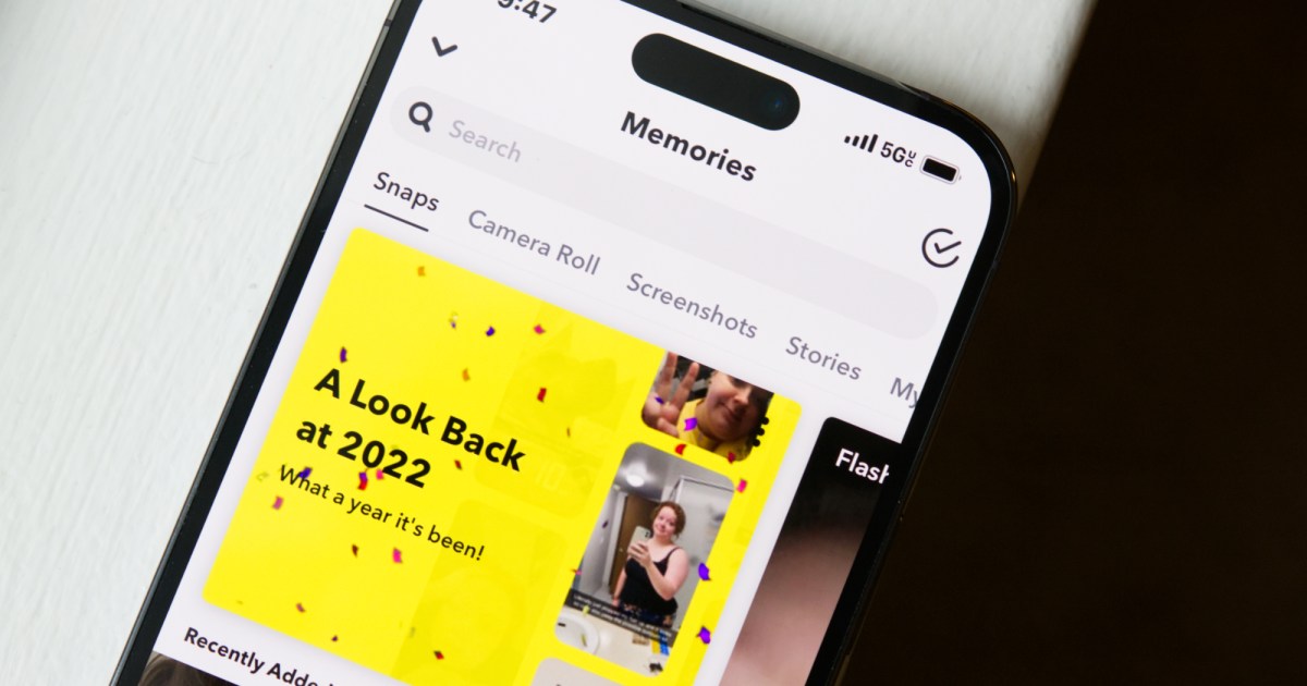 Snapchat Wrapped 2022: Cómo ver tu año en la historia