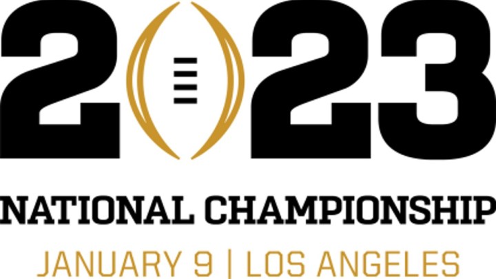 Logo for the 2023 National Championship.