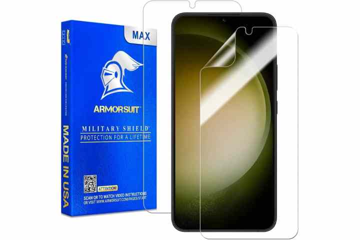 ArmorSuit MilitaryShield screen protector for Samsung Galaxy S23.