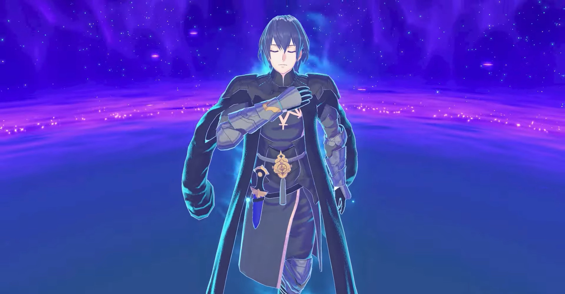 Byleth being summoned.