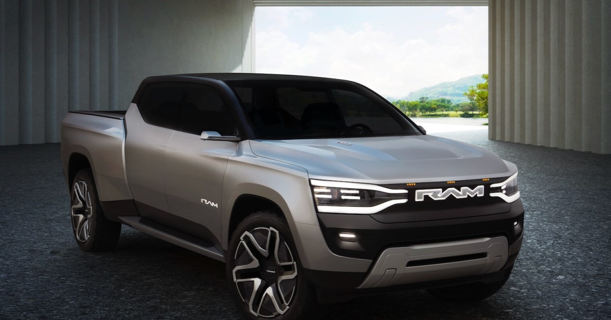 Ram EV concept previews truck brand’s electric future