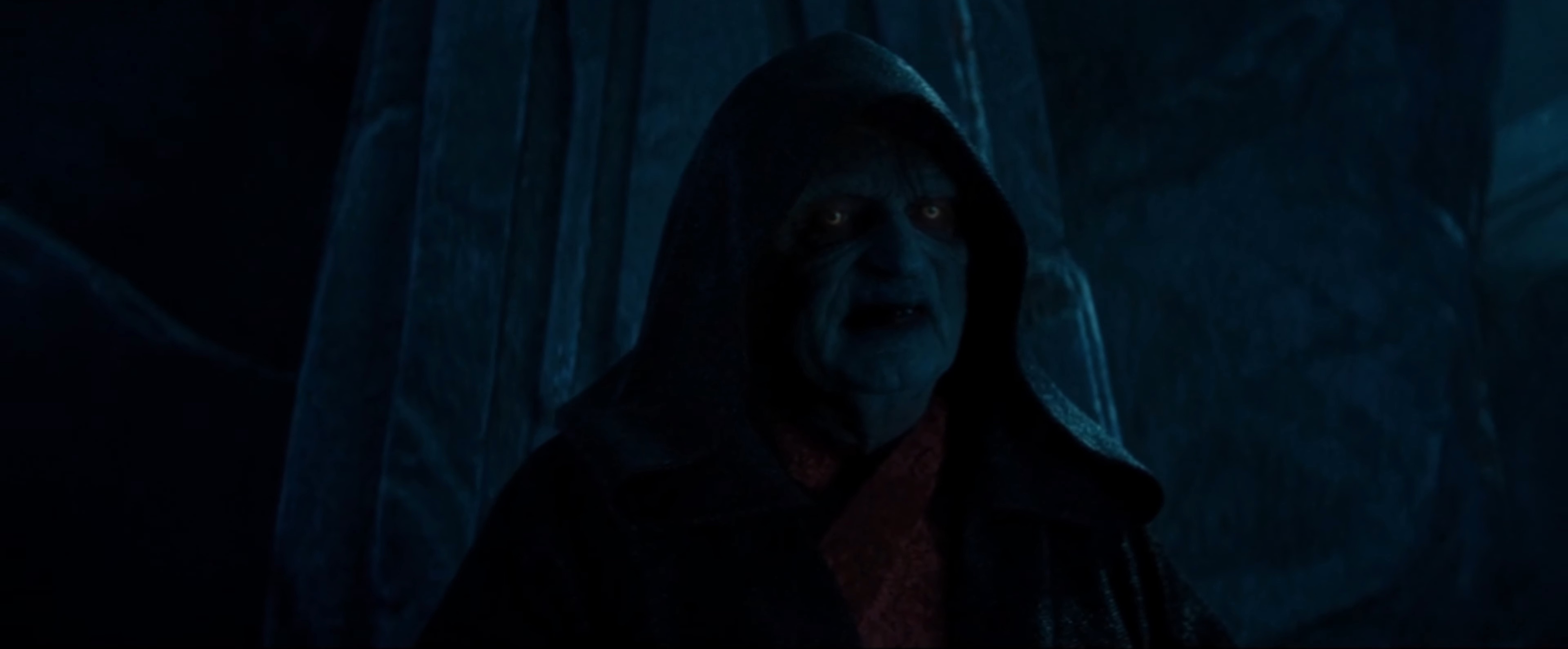 Emperador Palpatine en "Star Wars: El Ascenso de Skywalker."