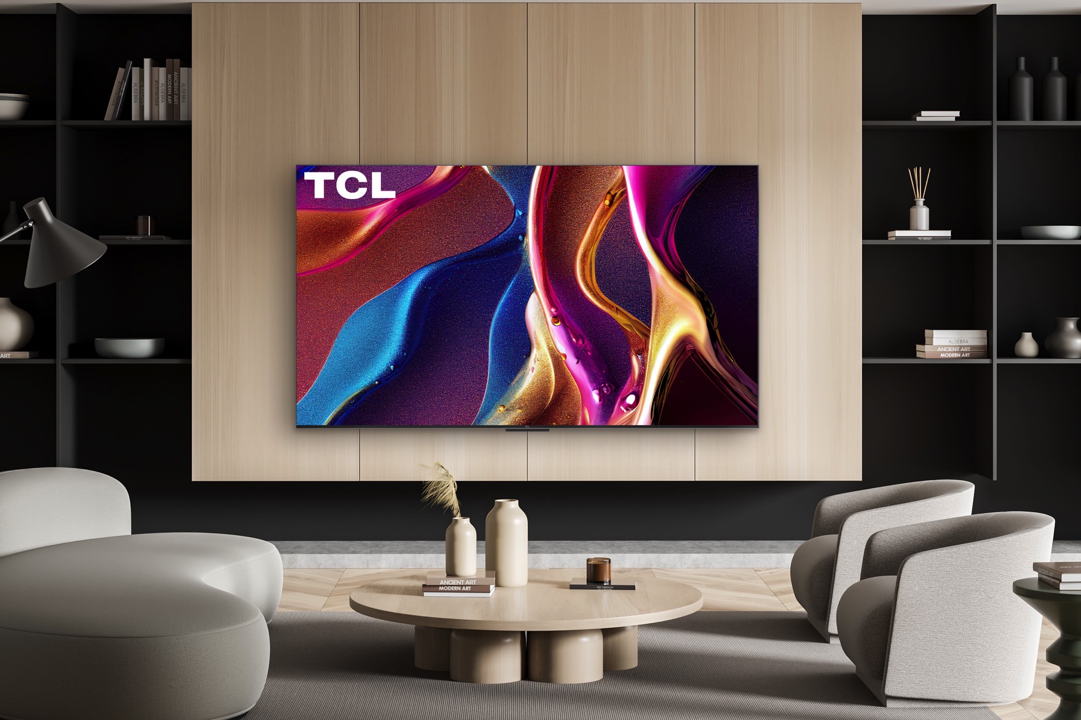 Televisor TCL Q7 4K QLED de 2023.