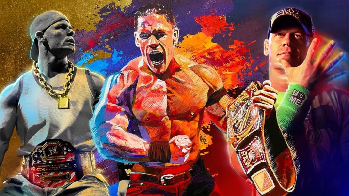 John Cena art for WWE 2K23.