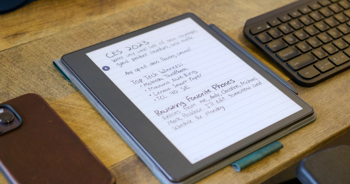 The 6 best tablets for handwritten notes in 2024