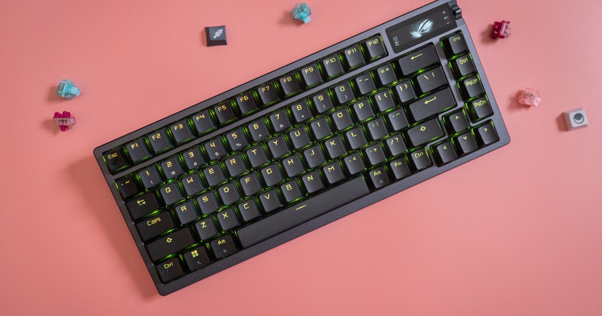 Asus ROG Azoth review: better than my custom gaming keyboard | Digital Trends