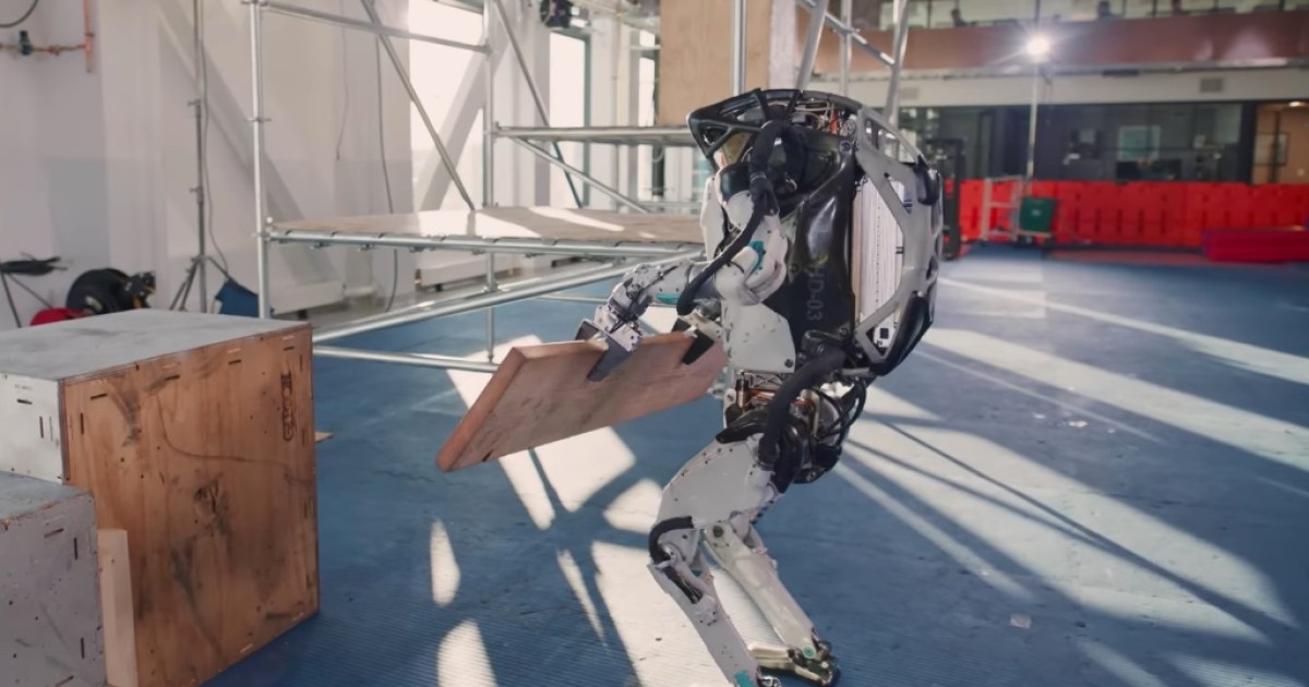 Il fantastico robot Atlas sembra essere quasi pronto per l’azione
