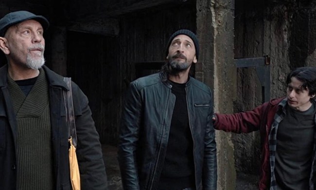 Adrian Brody, John Malkovich, and Rory Culkin in Bullet Head.