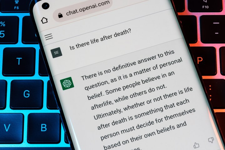 chatgpt life after death - ChatGPT è d’accordo: non dovrebbe scrivere gli articoli che leggi