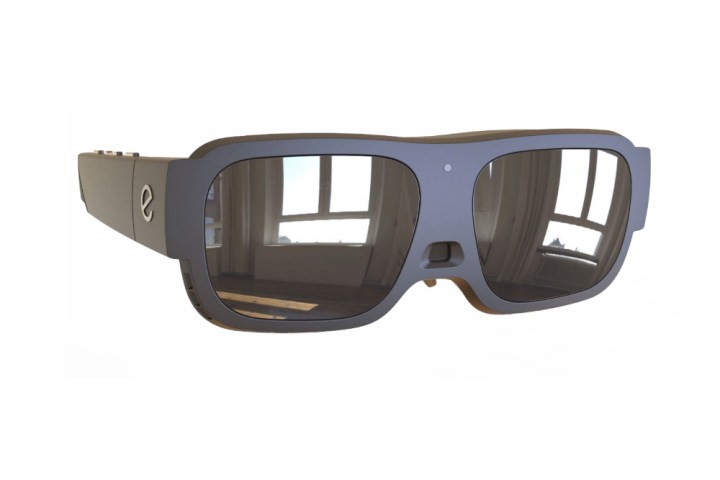 Uma renderização dos óculos inteligentes eSight Go.