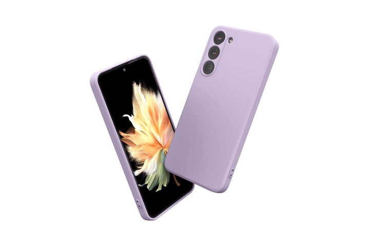 Foluu Silicone Case for Samsung Galaxy S23+ in lavendar