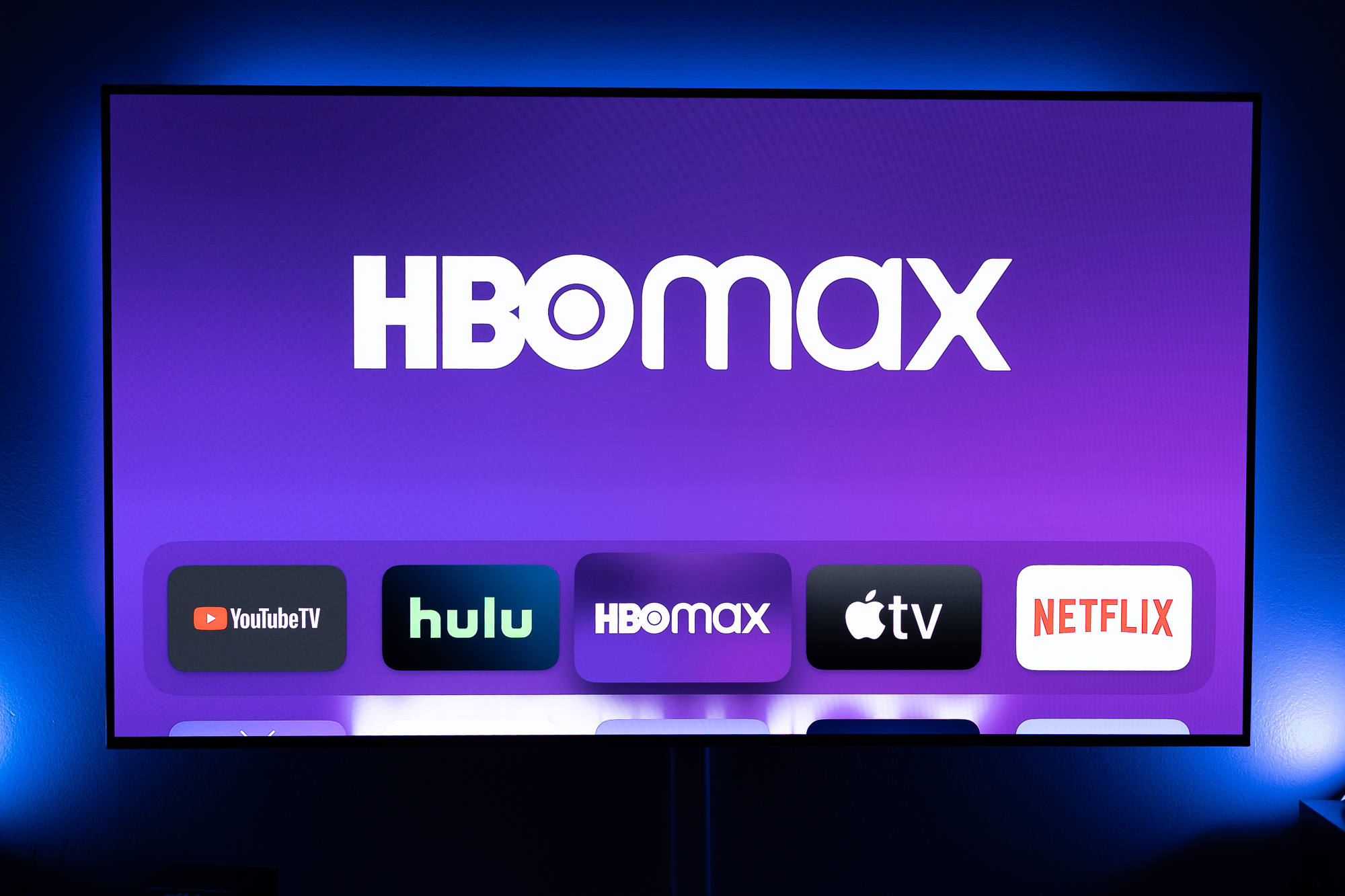 HBO Max app on Apple TV.