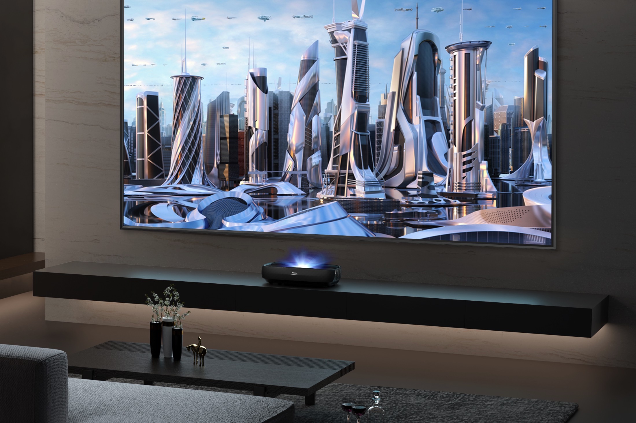 Nouveaux Laser TV, Laser Cinema et Smart Mini-Projecteur chez