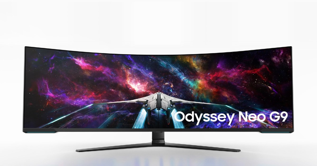 Samsung’s 49-inch Odyssey 4K QLED gaming monitor is $900 off