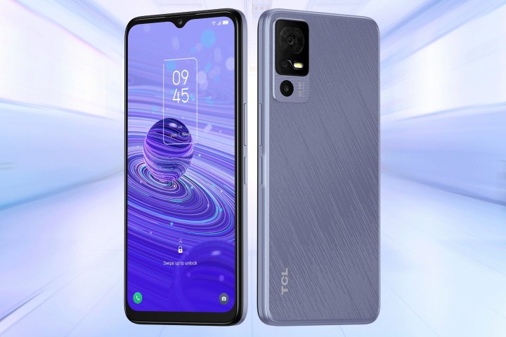 The upcoming TCL 40 R 5G smartphone.
