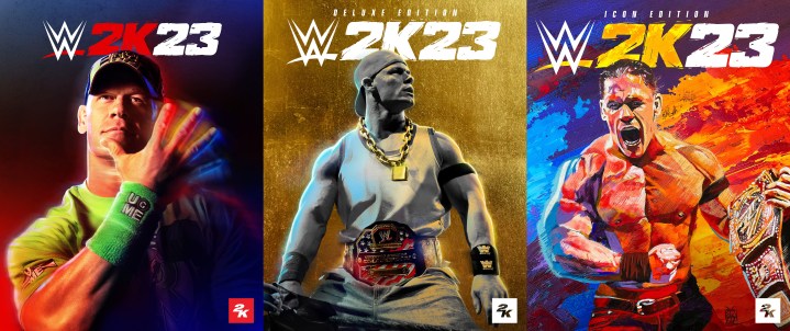 John Cena aparece en la portada de WWE 2K23.