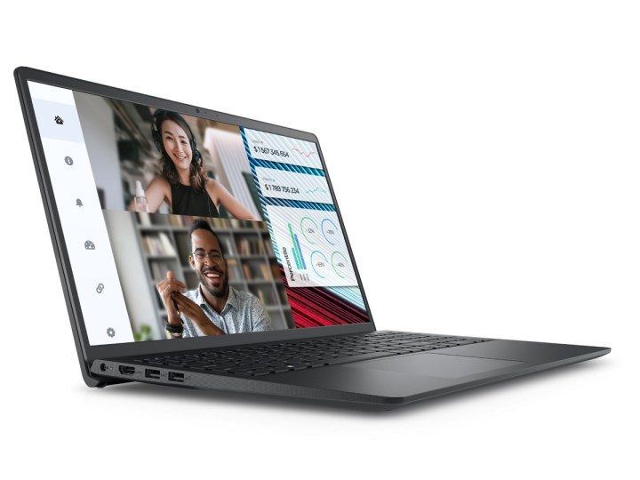 A video call on the Dell Vostro 3520 laptop.