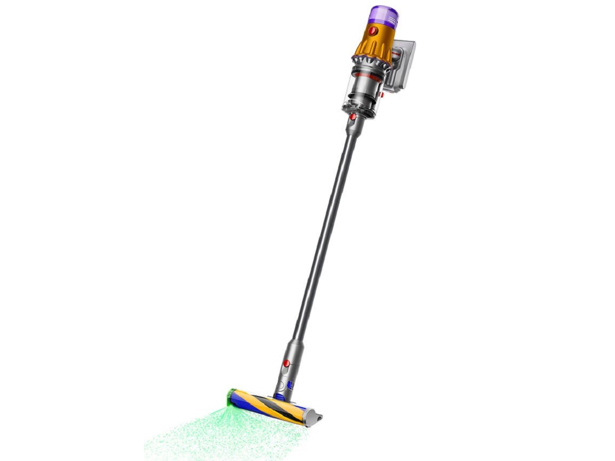 The Dyson V12 Detect Slim Cordless Vacuum on a white background.