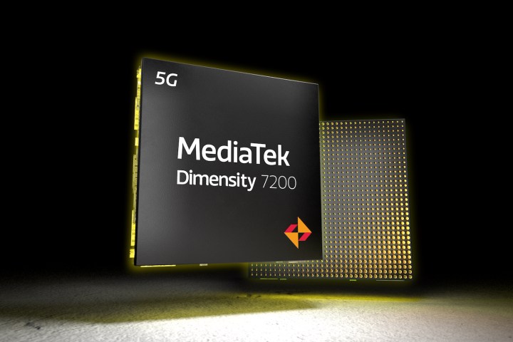 A render of the MediaTek Dimensity 7200 smartphone processor.