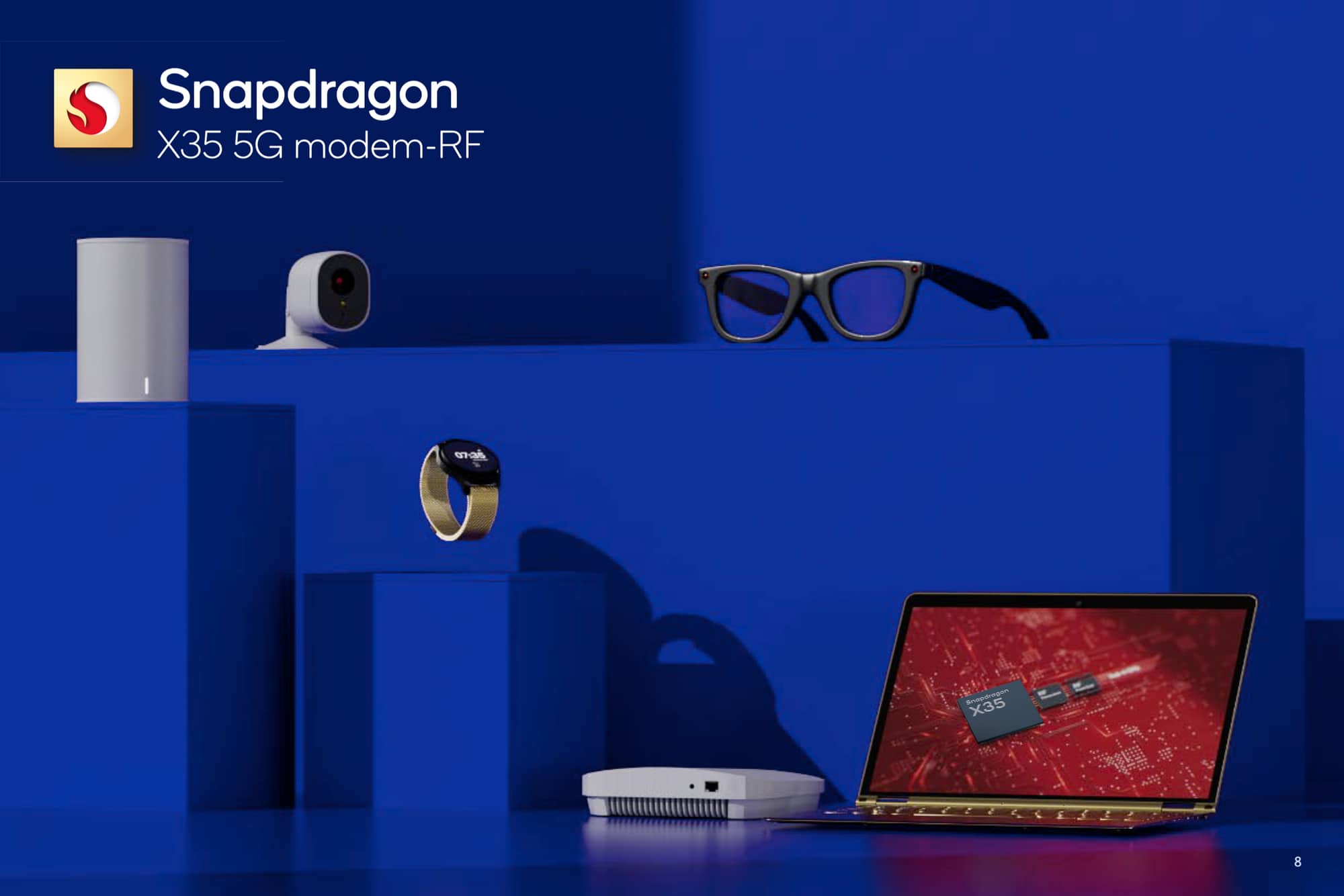 Dispositivos que podem um dia usar o Qualcomm Snapdragon X35.