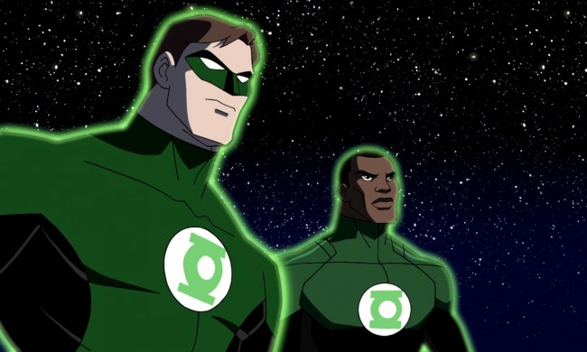 Hal Jordan and John Stewart in "Young Justice."