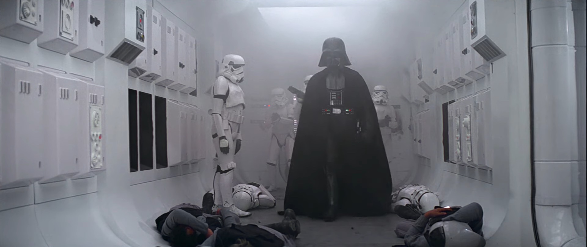 Darth Vader em "Star Wars: Uma Nova Esperança".