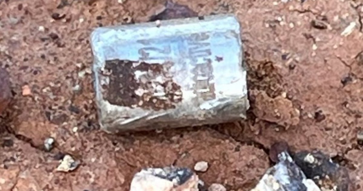 A search team somehow found that tiny radioactive capsule