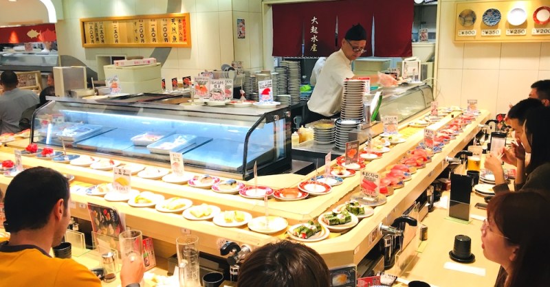 Restaurant chain to use AI to combat ‘sushi
terrorism’