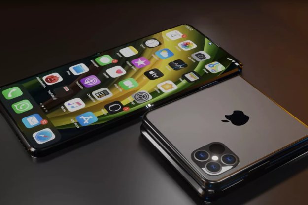 Folding iPhone concept from iOS Beta News