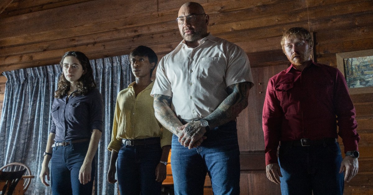 Knock at the Cabin review: Bautista elevates the apocalypse | Digital Trends - latest science and technology news 2021 - Technology - Public News Time