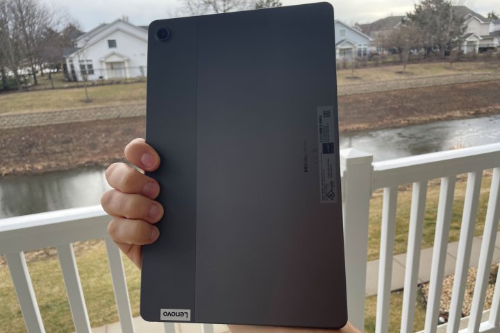 The Lenovo Tab M10 Plus (Gen 3) tablet.