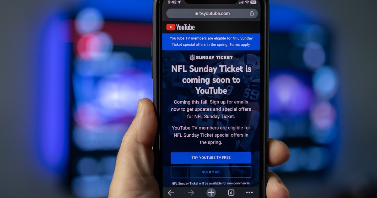 Verizon is giving away NFL Sunday Ticket for free