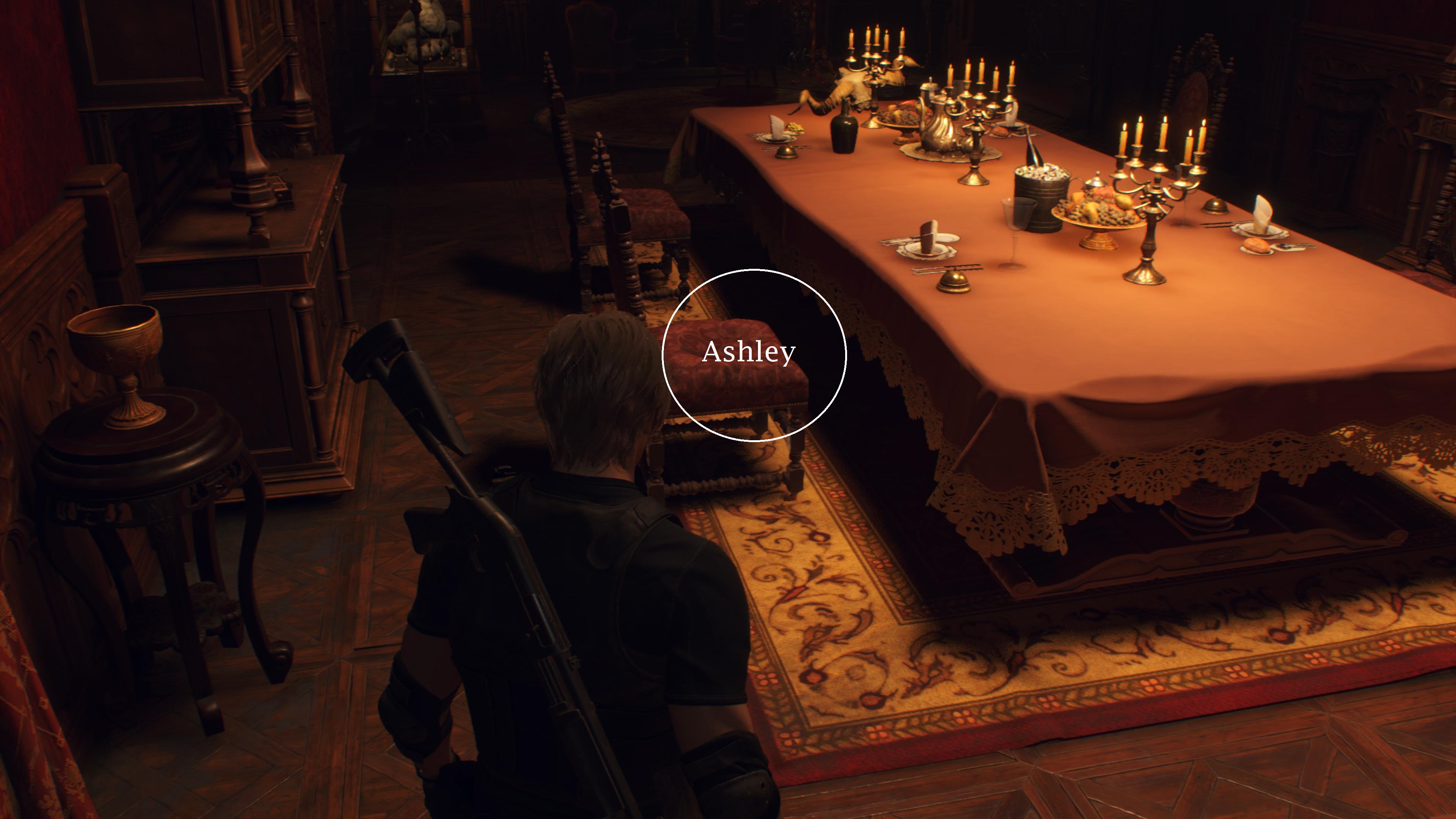 The Resident Evil 4 Remake Dining Hall puzzle explained