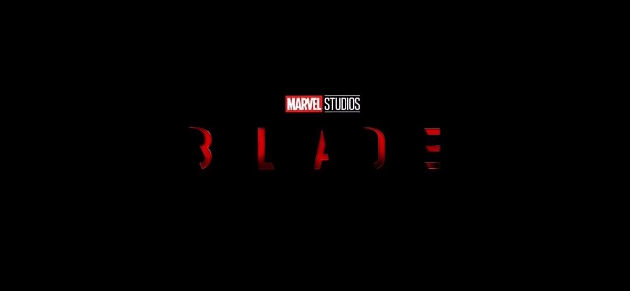 El logotipo oficial de "Blade" de Marvel Studios.