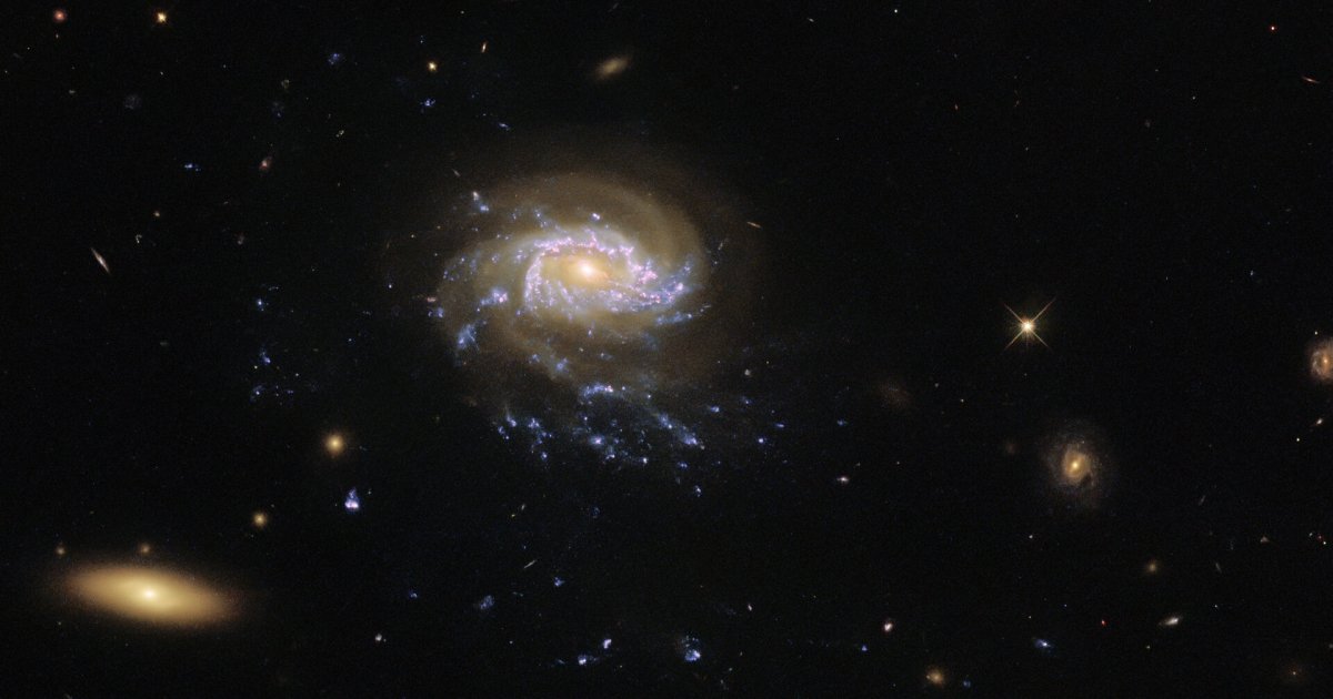 Photo of Le télescope spatial Hubble capture la galaxie des méduses