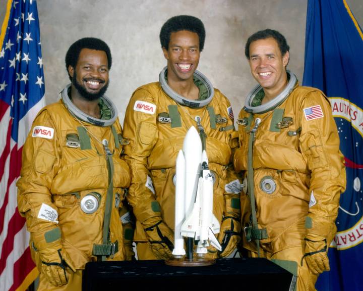 Black astronauts from NASA's class of 1978