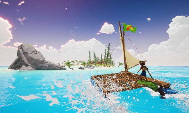 The player sails to a far off island in Tchia.